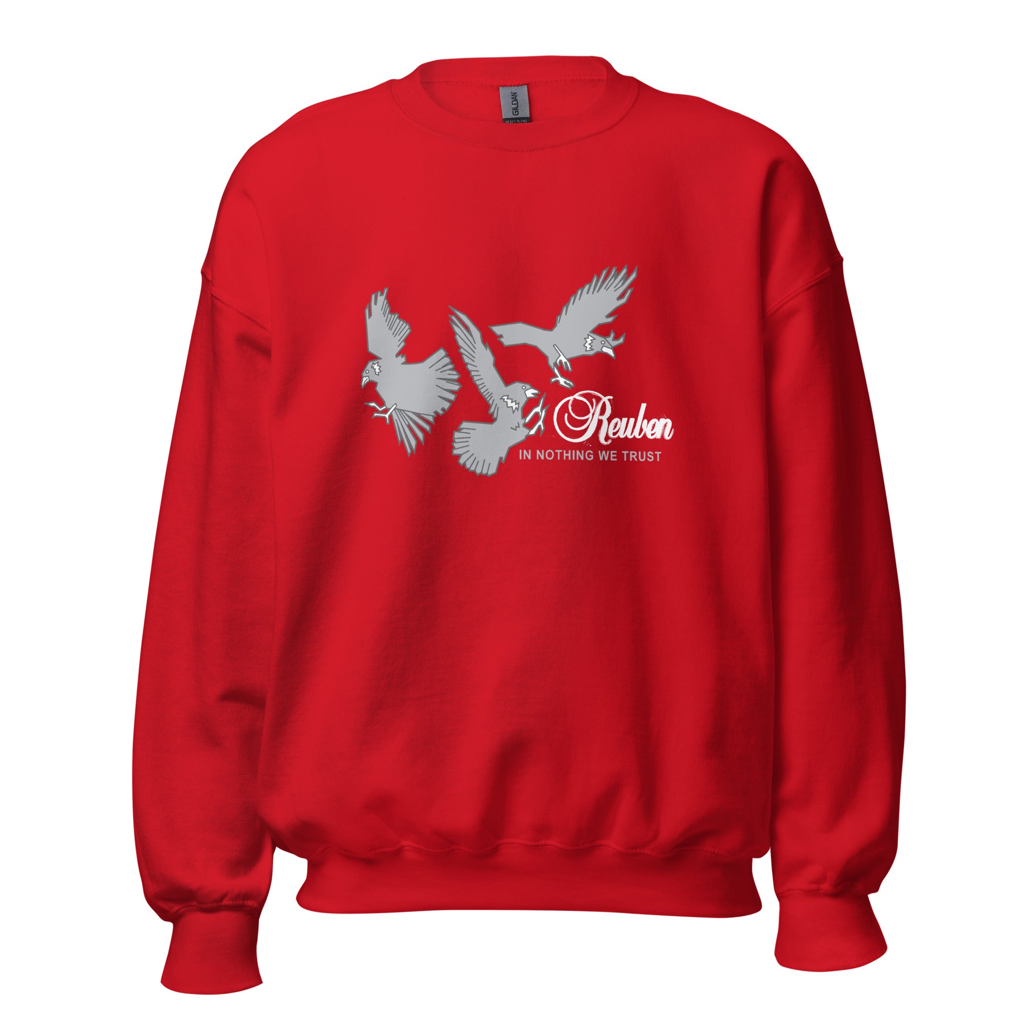 reuben-in-nothing-we-trust-sweatshirt-noir-coton image 3