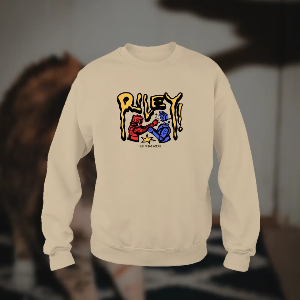 riley-boxing-sweat-col-rond-crewneck-taille-l image 1