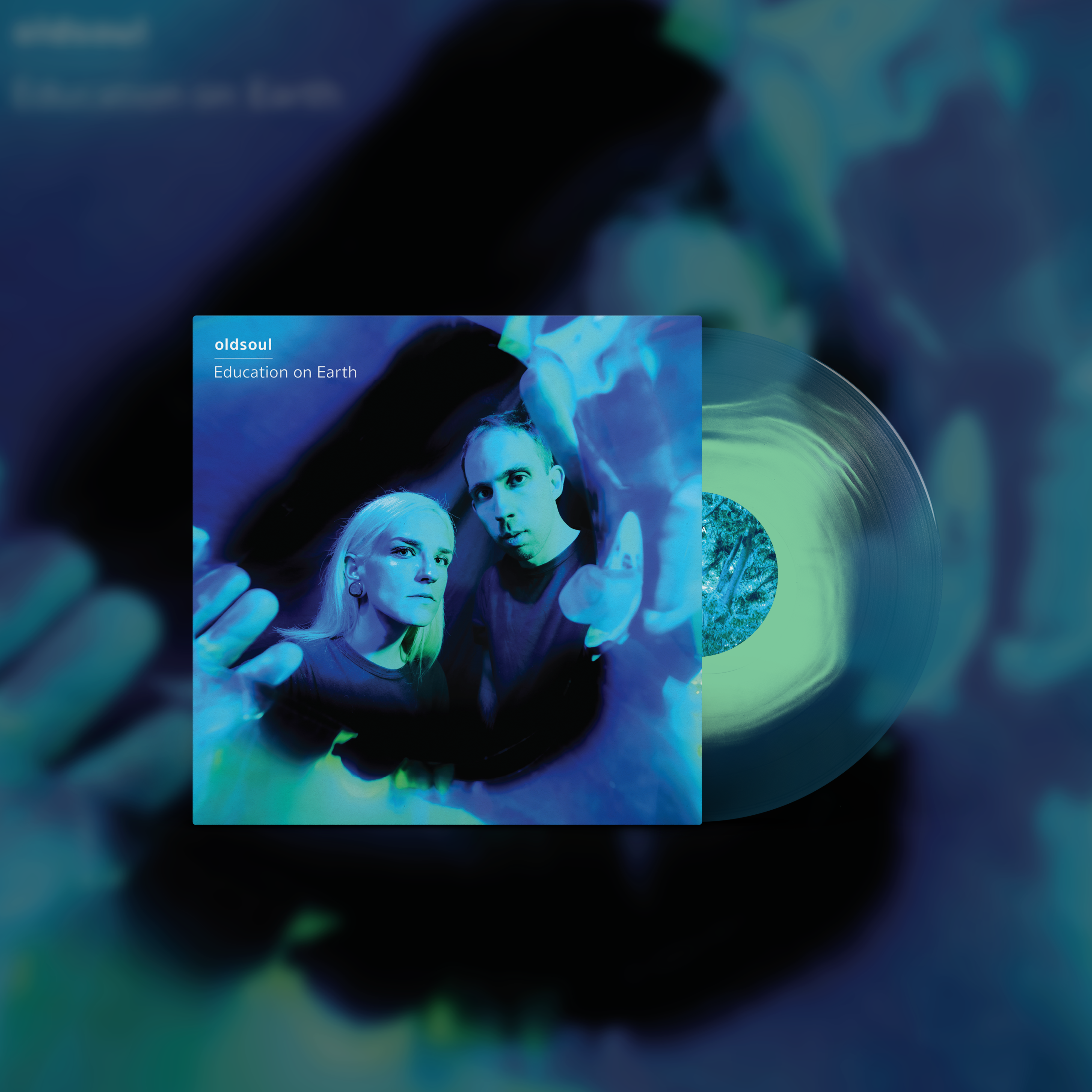 oldsoul-education-on-earth-vinyle-green-blue-300-rock image 2