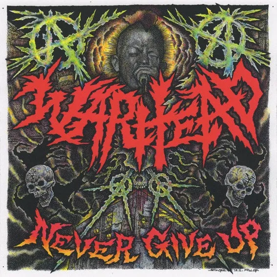 warhead-never-give-up-lp-vinyle-hardcore-japonais-22-titres image 1