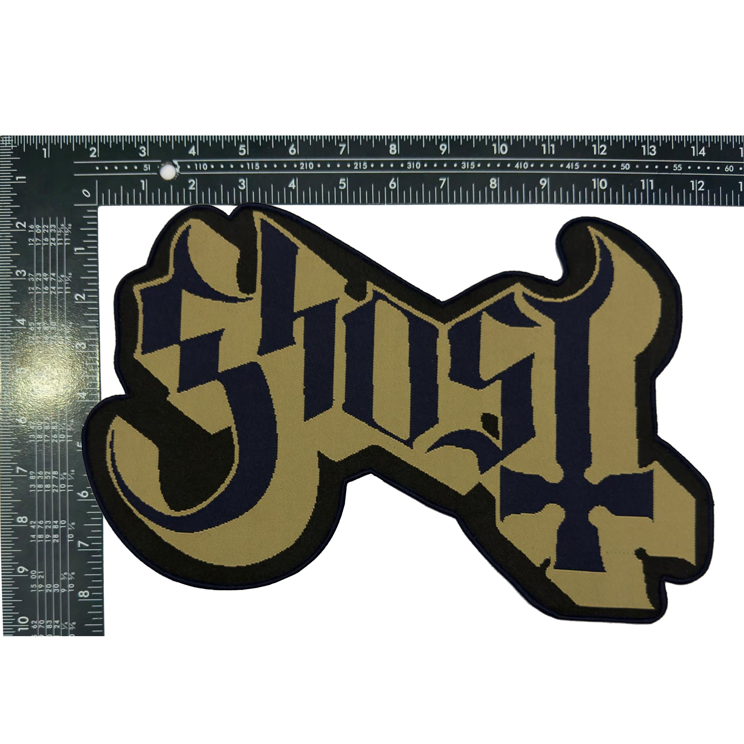 ghost-logo-patch-tiss-oversize-12-pouces-coudre image 5