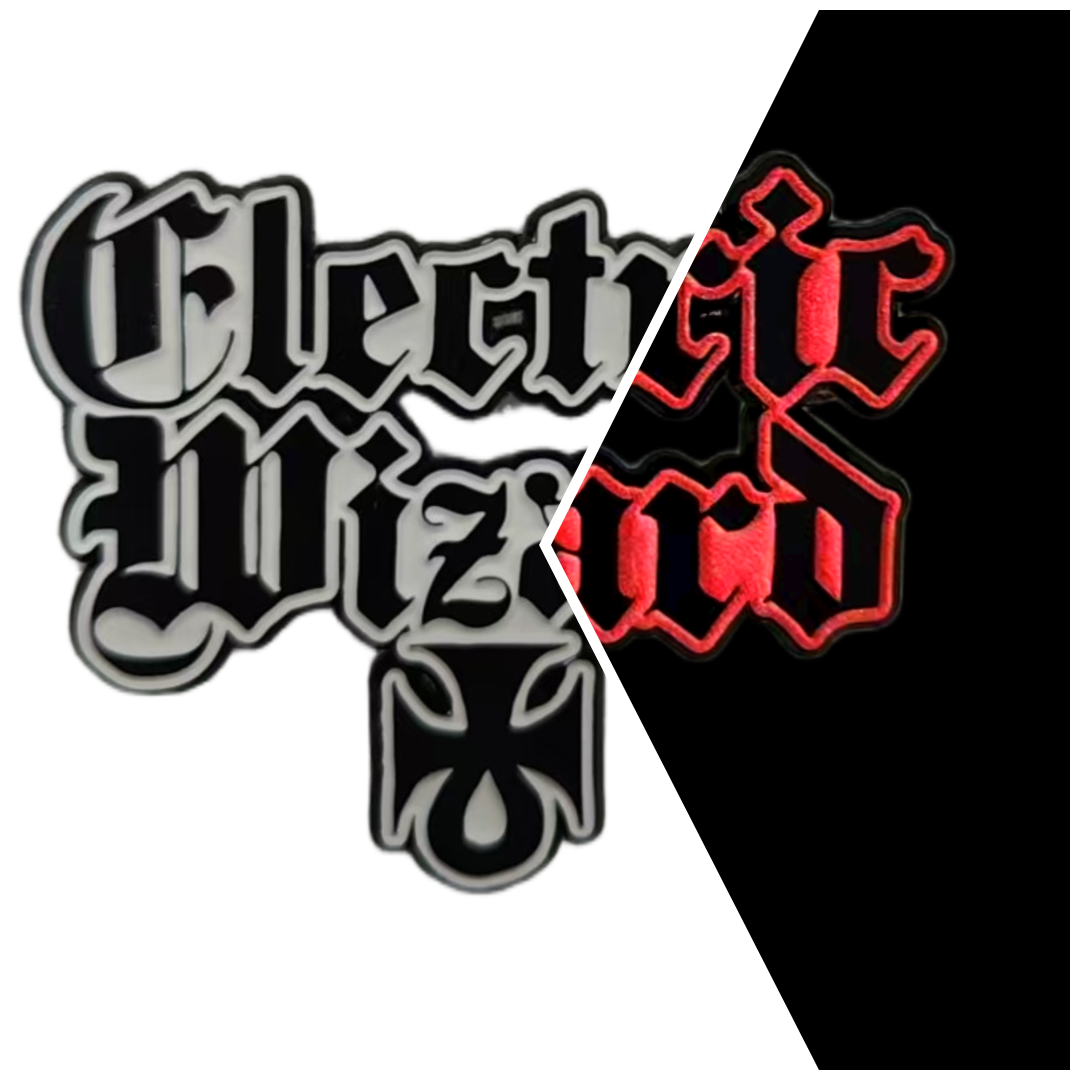 electric-wizard-logo-pin-mail-55mm-nickel-mat-doom image 6