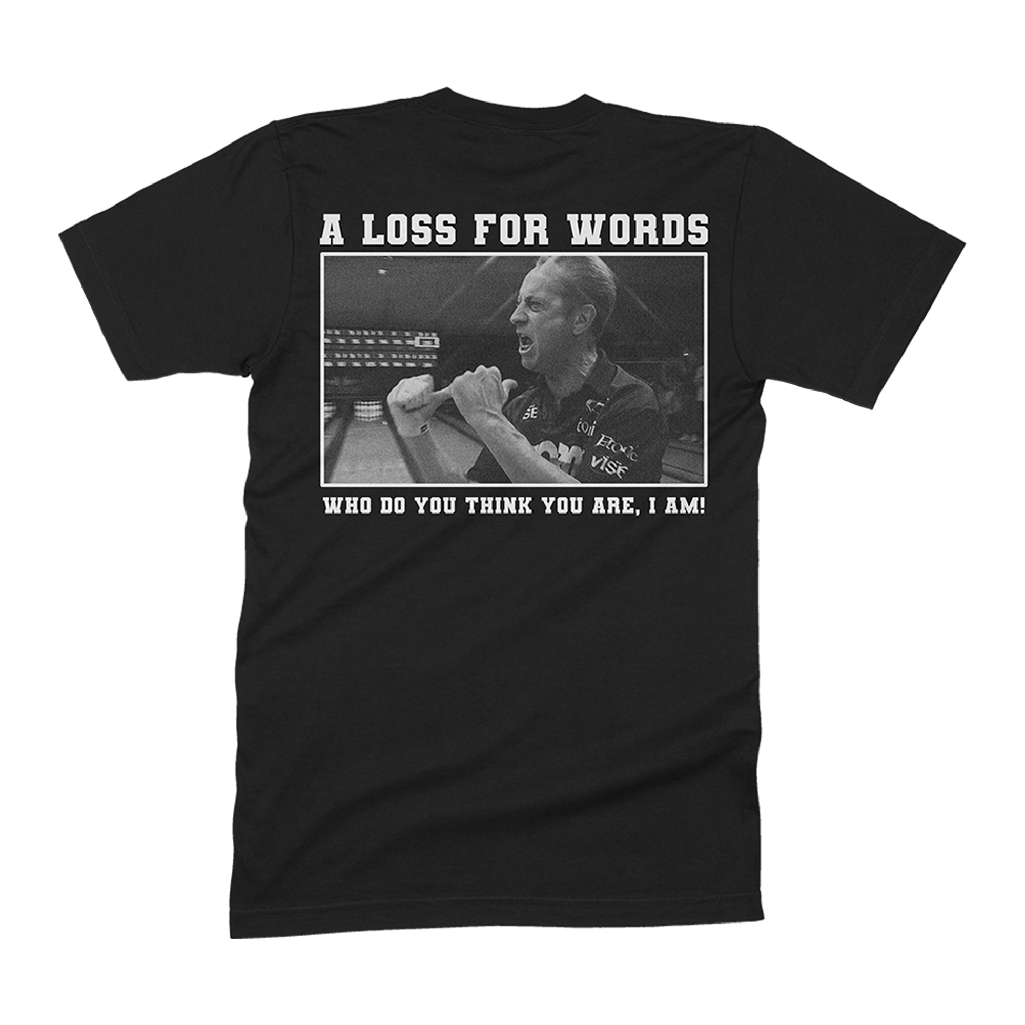 a-loss-for-words-pete-weber-t-shirt-coton-noir-l image 3
