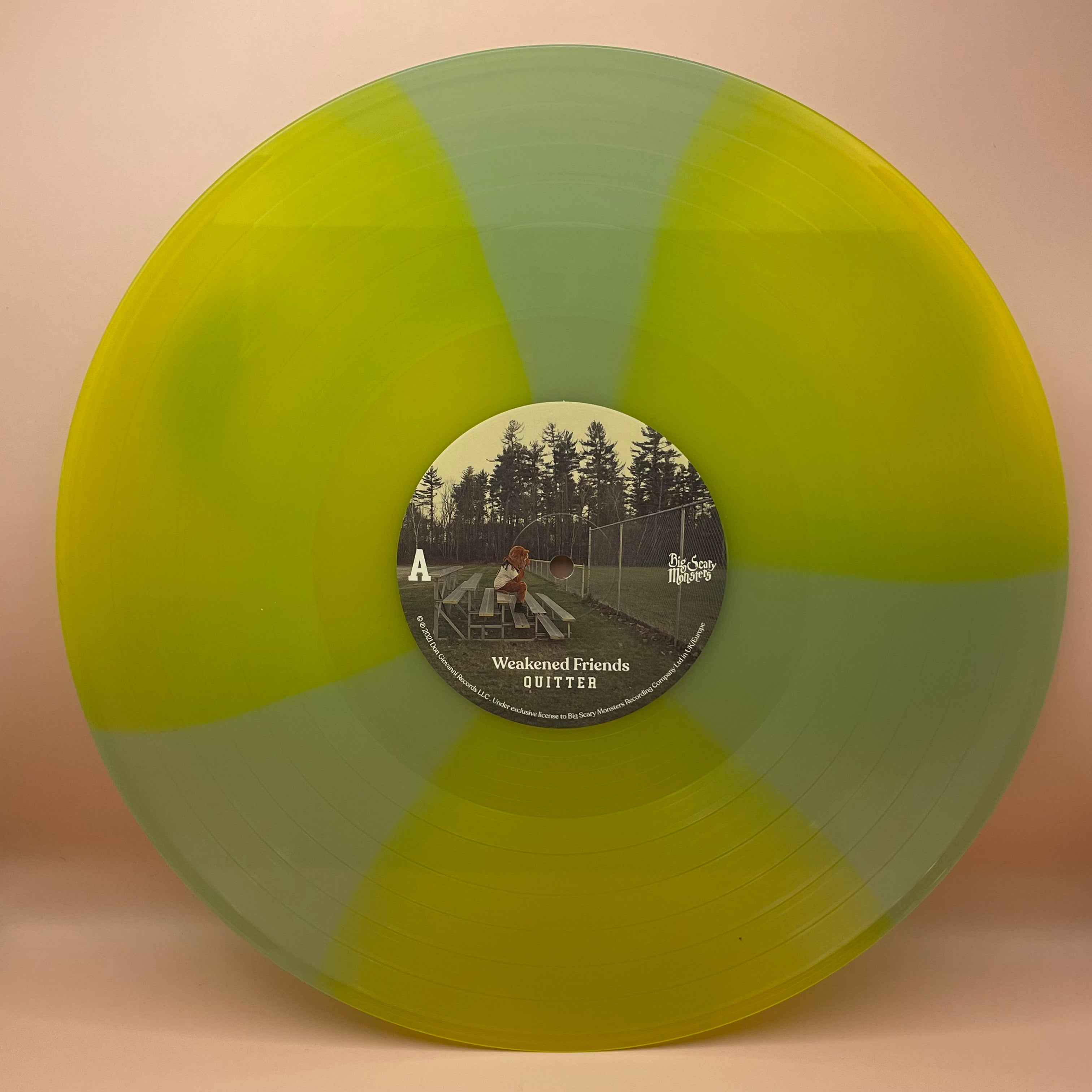 big-scary-monsters-weakened-friends-quitter-vinyle-vert-lp image 2