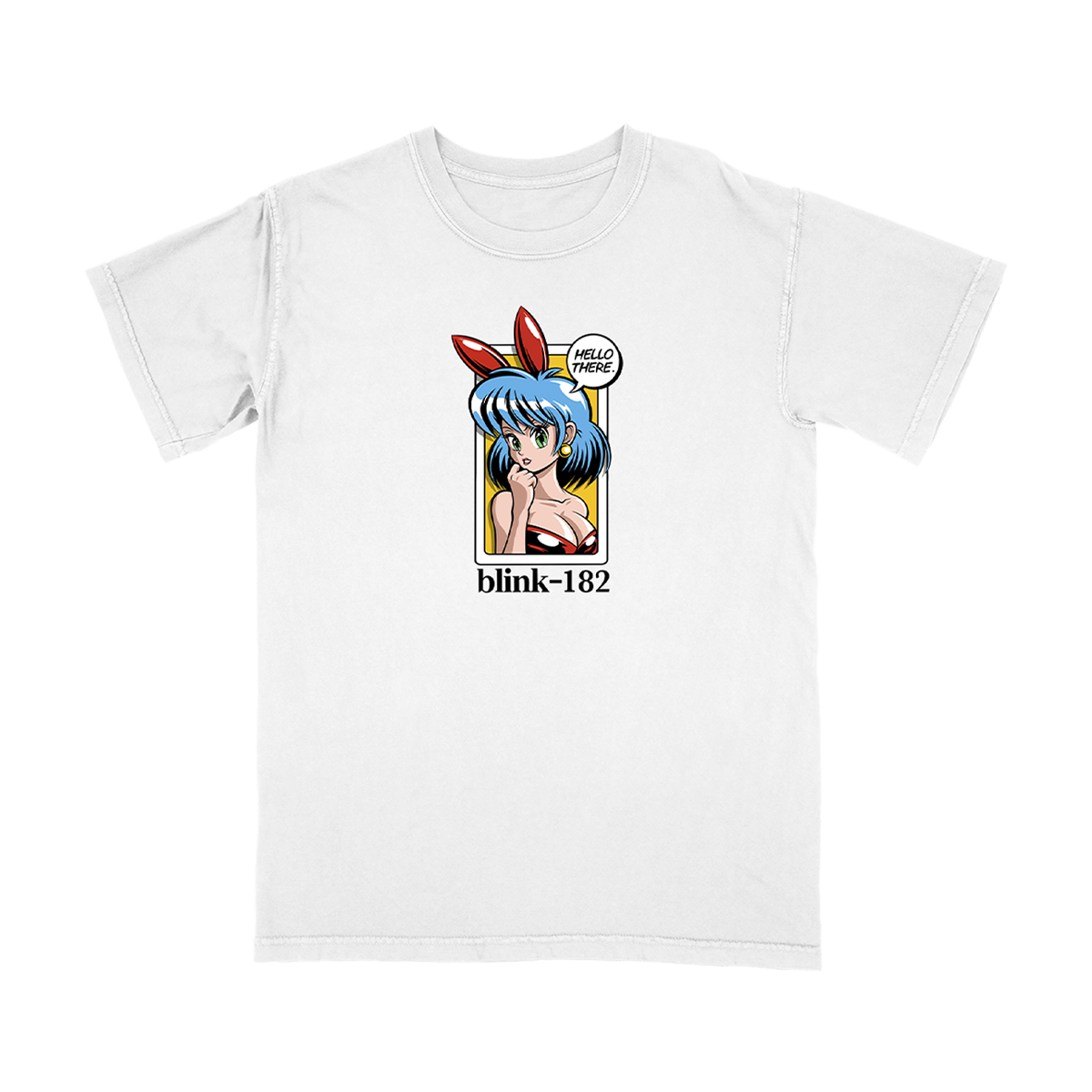 blink-182-anime-hello-there-t-shirt-noir-taille-xl image 1