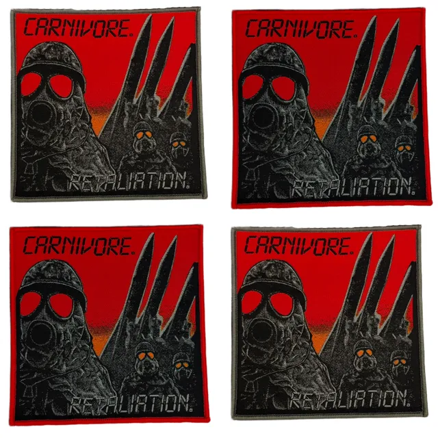 carnivore-retaliation-patch-tiss-thermocollant-rouge image 1