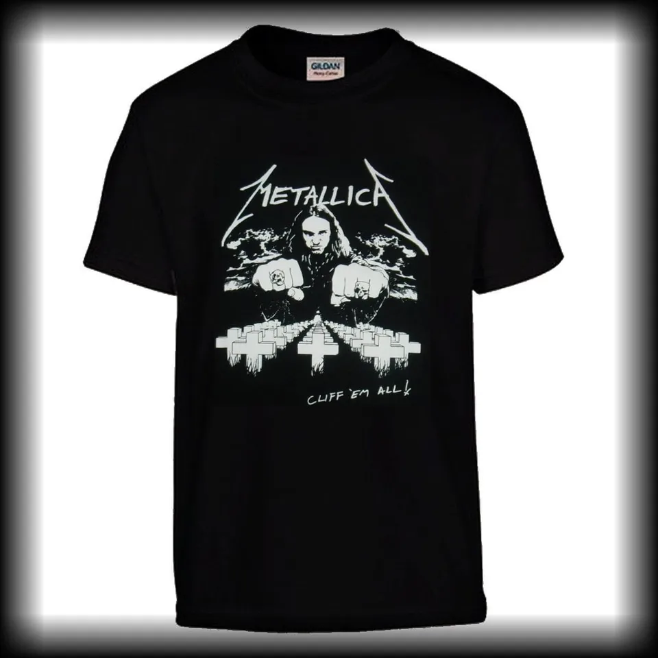metallica-cliff-em-all-t-shirt-metal-taille-m image 1