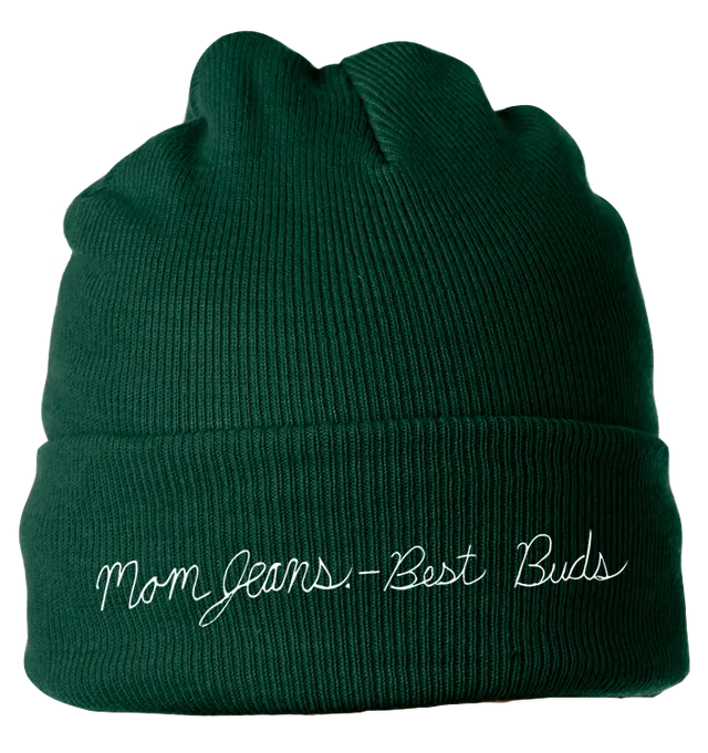 mom-jeans-best-buds-bonnet-beanie-brod image 1