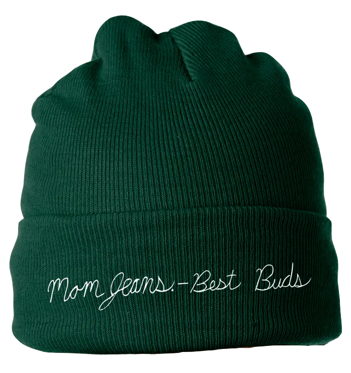mom-jeans-best-buds-bonnet-beanie-brod image 1