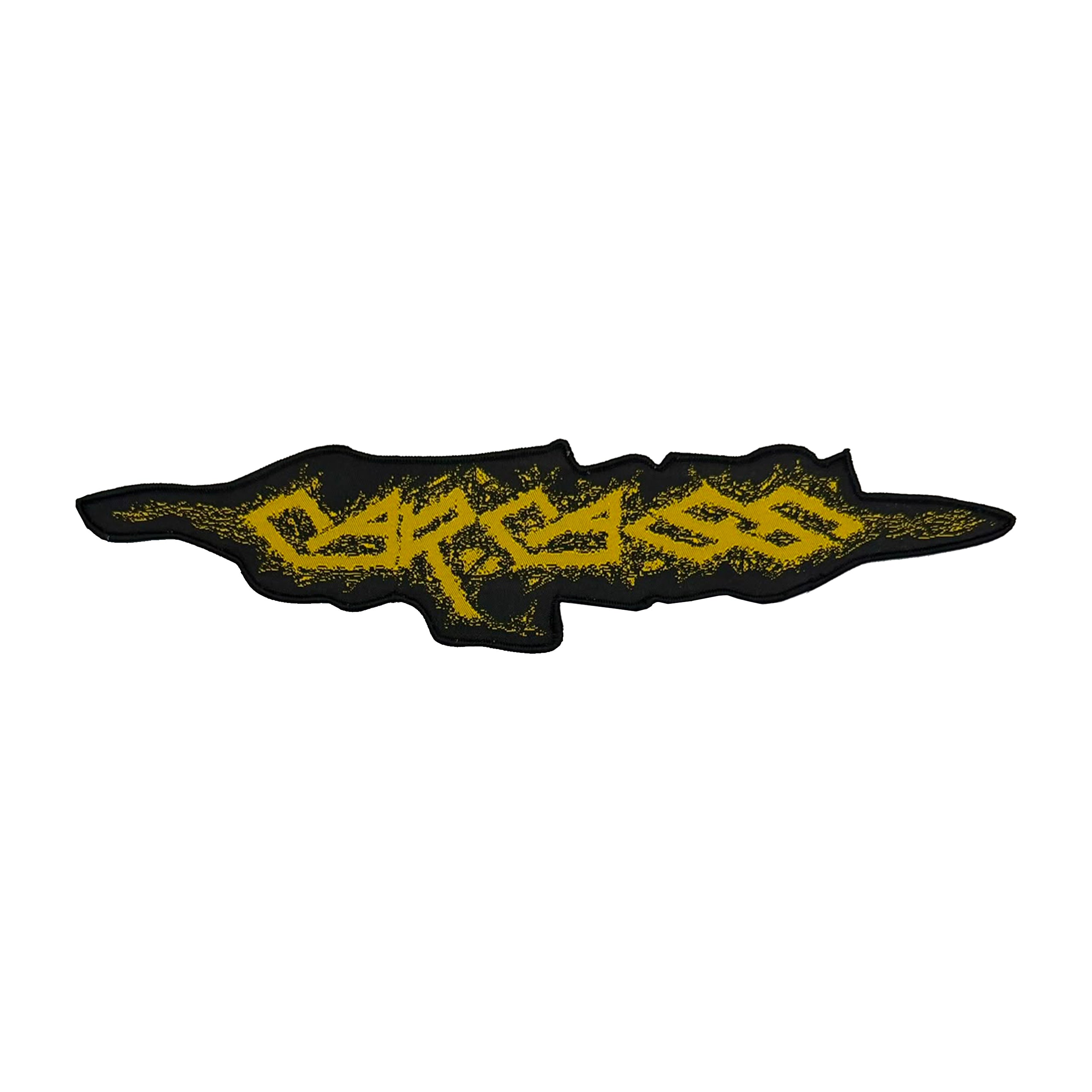 carcass-logo-patch-tiss-oversized-bordure-noire image 2