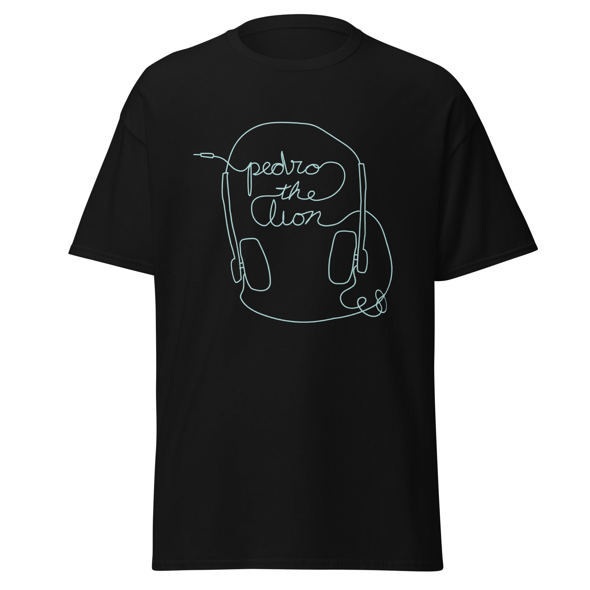 big-scary-monsters-pedro-the-lion-headphones-t-shirt-noir-coton image 2