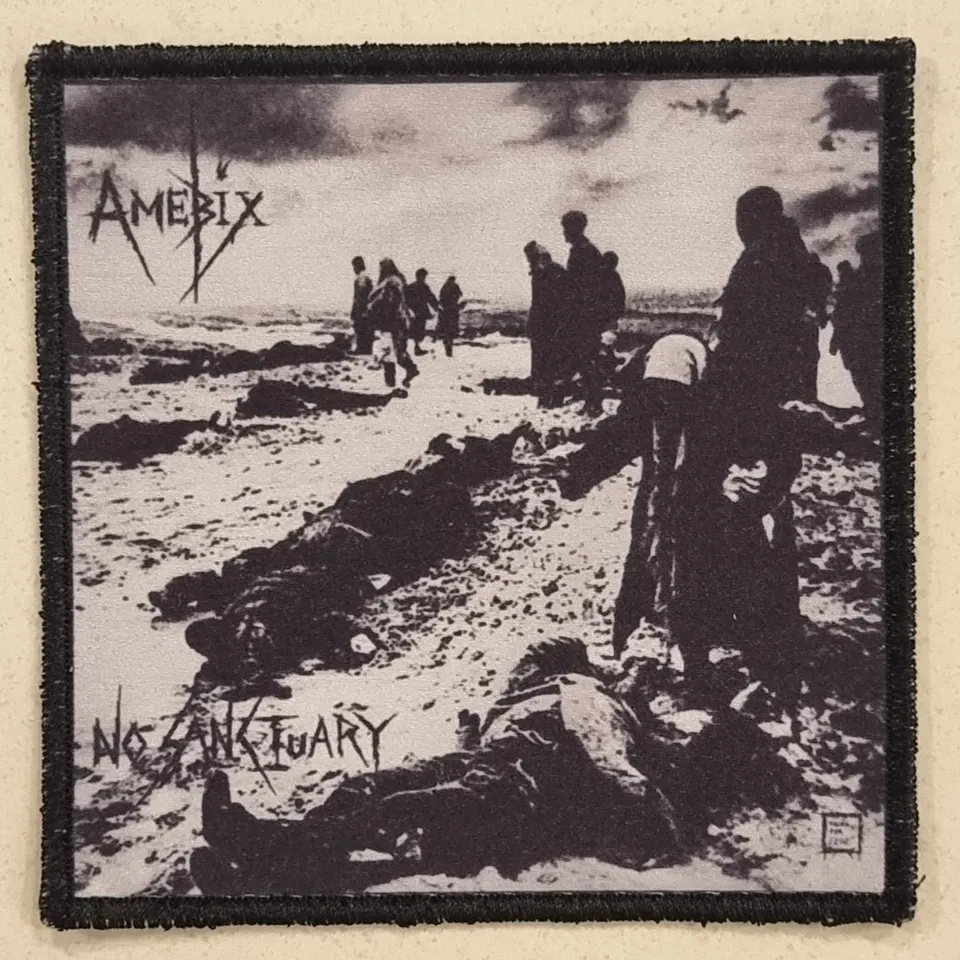 amebix-no-sanctuary-petit-patch-coudre-crust image 1