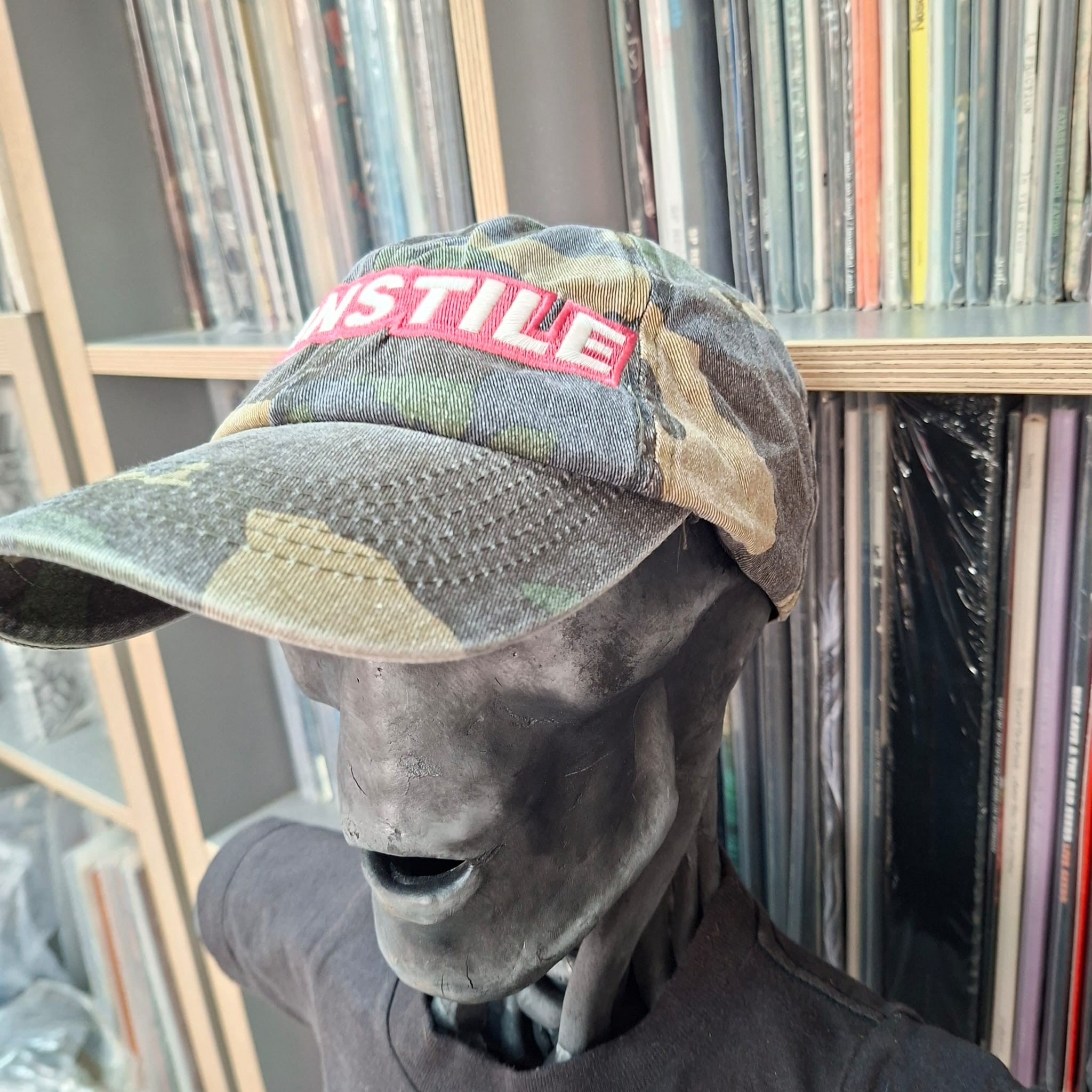 turnstile-logo-casquette-dad-camo-vert-phosphorescent image 4
