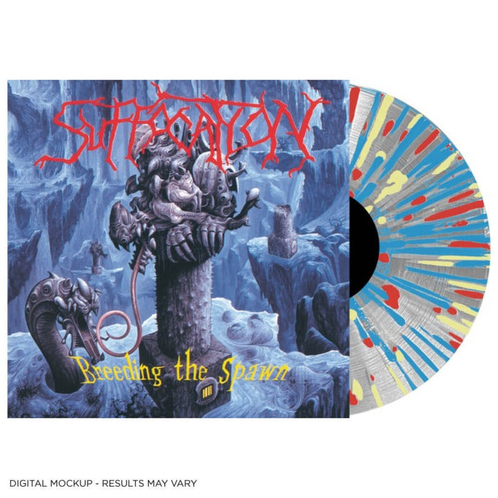 suffocation-breeding-the-spawn-vinyle-lp-clear-splatter-ltd image 1