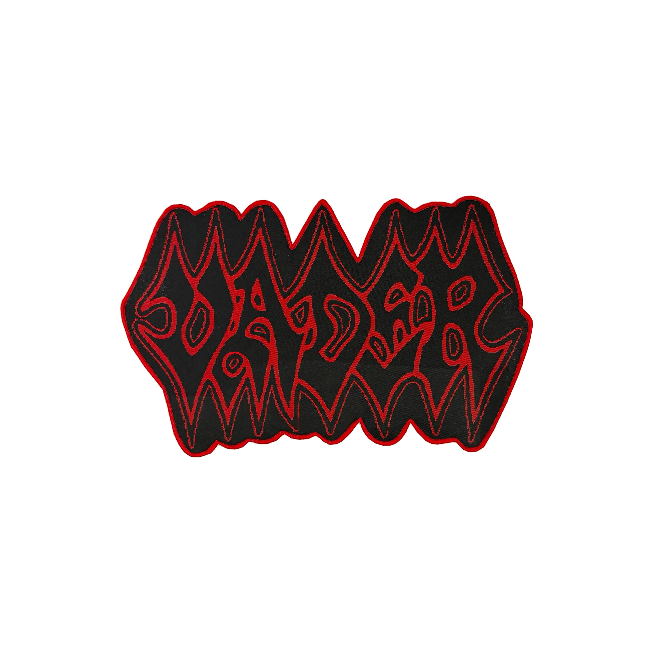 783punx-oversized-patch-vader-logo-bordure-noire image 4