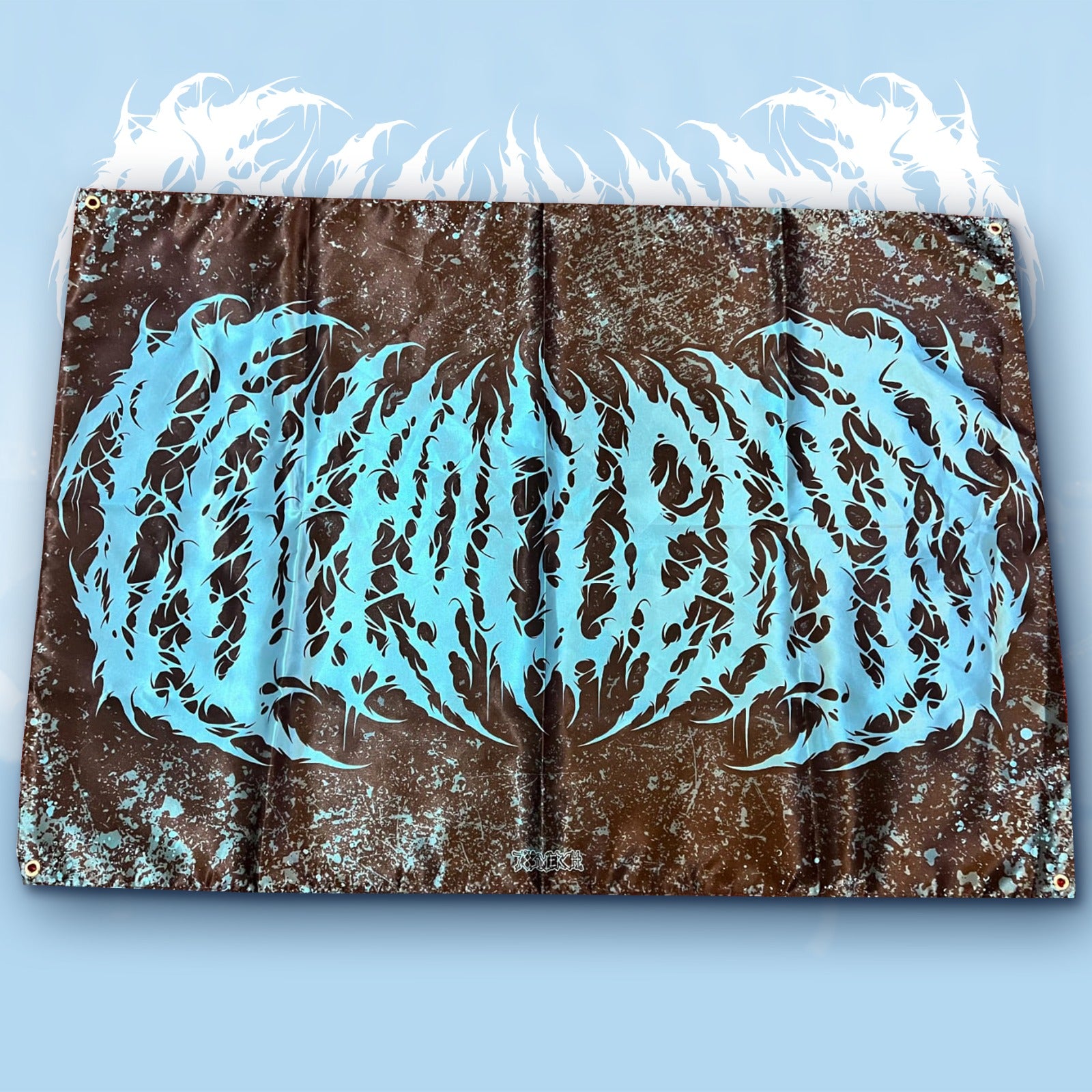 colpocleisis-logo-drapeau-mural-textile-100x70-cm image 1