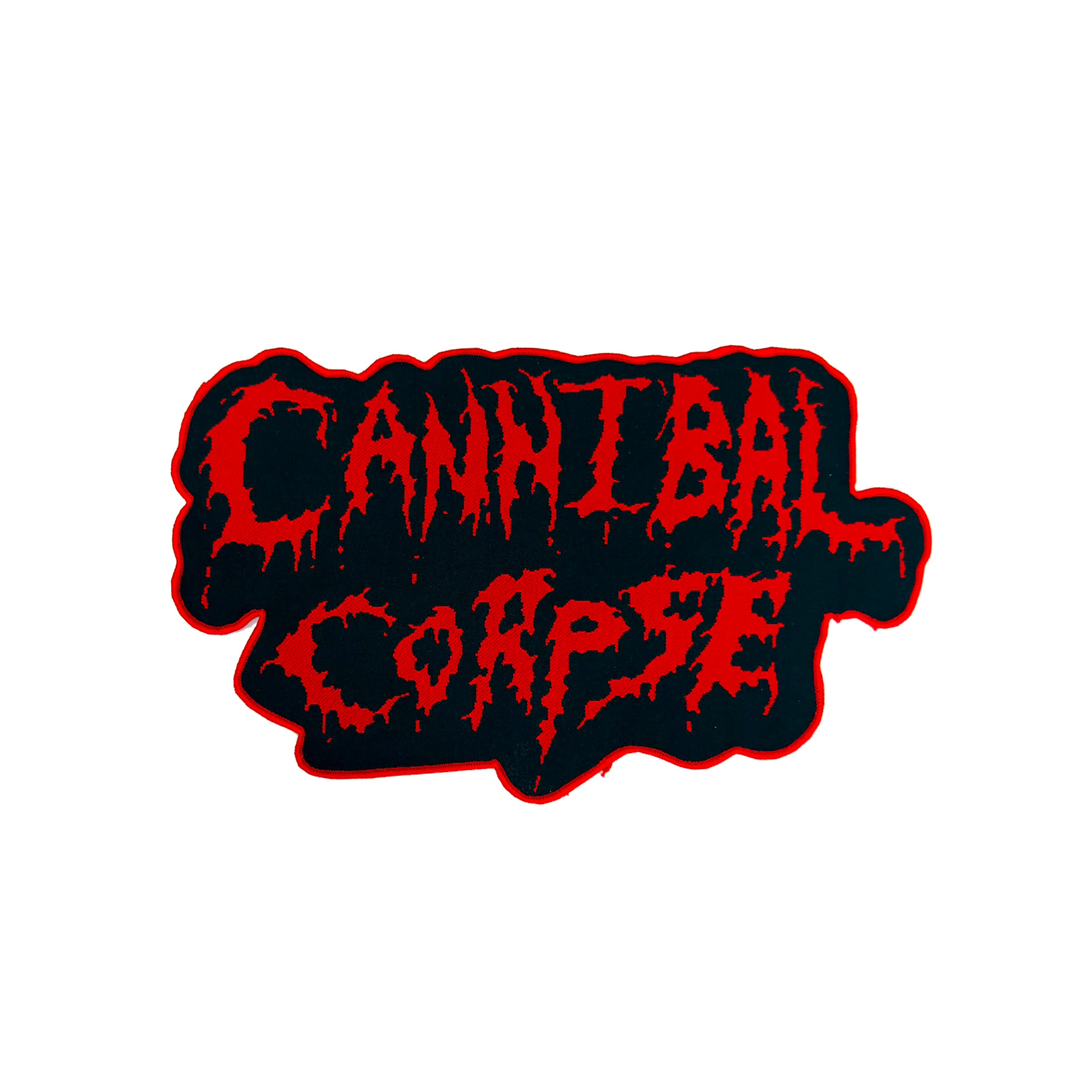 783punx-oversized-patch-cannibal-corpse-old-logo-patch-bordure-noire image 4
