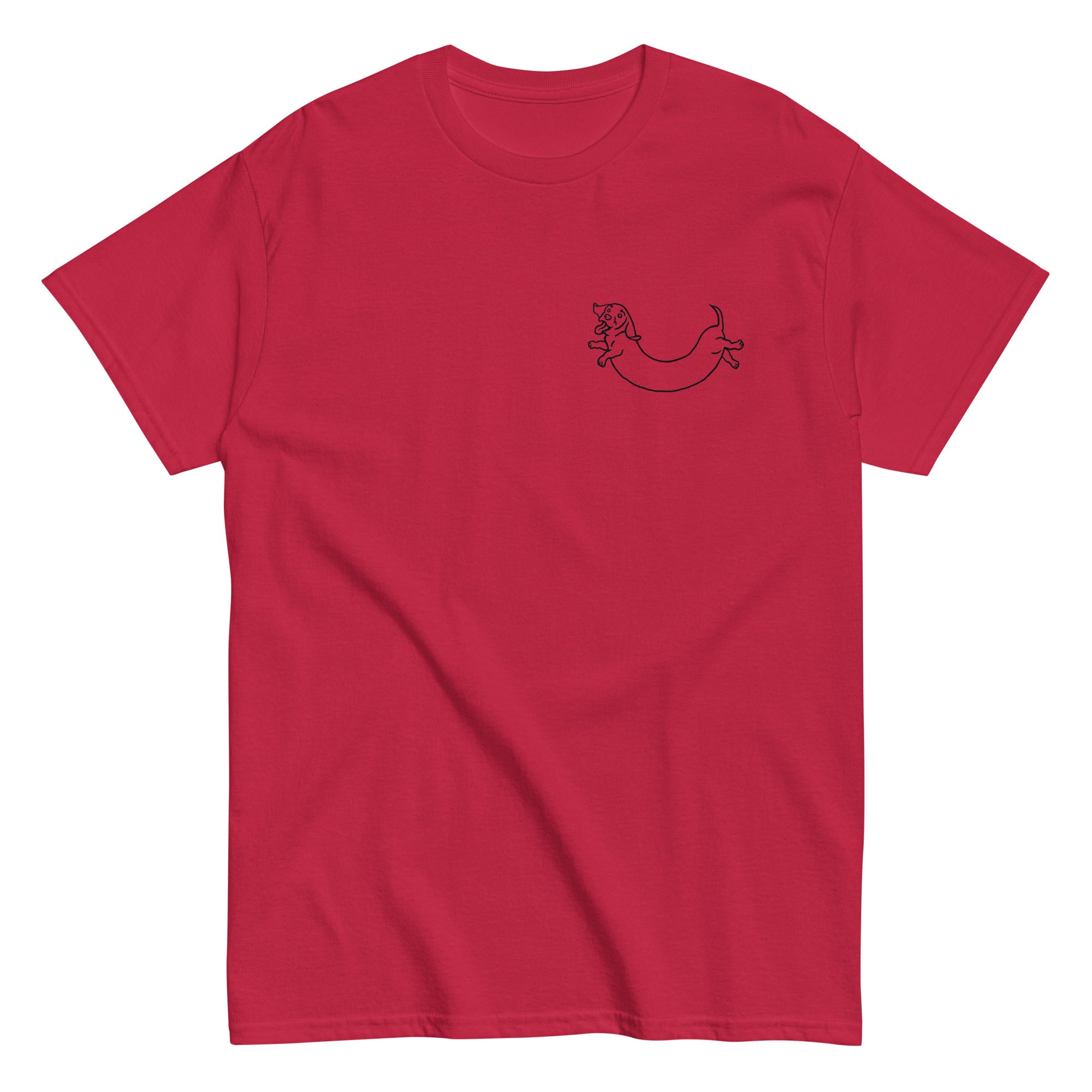 big-scary-monsters-sausage-dog-t-shirt-noir-coton-taille-m image 6