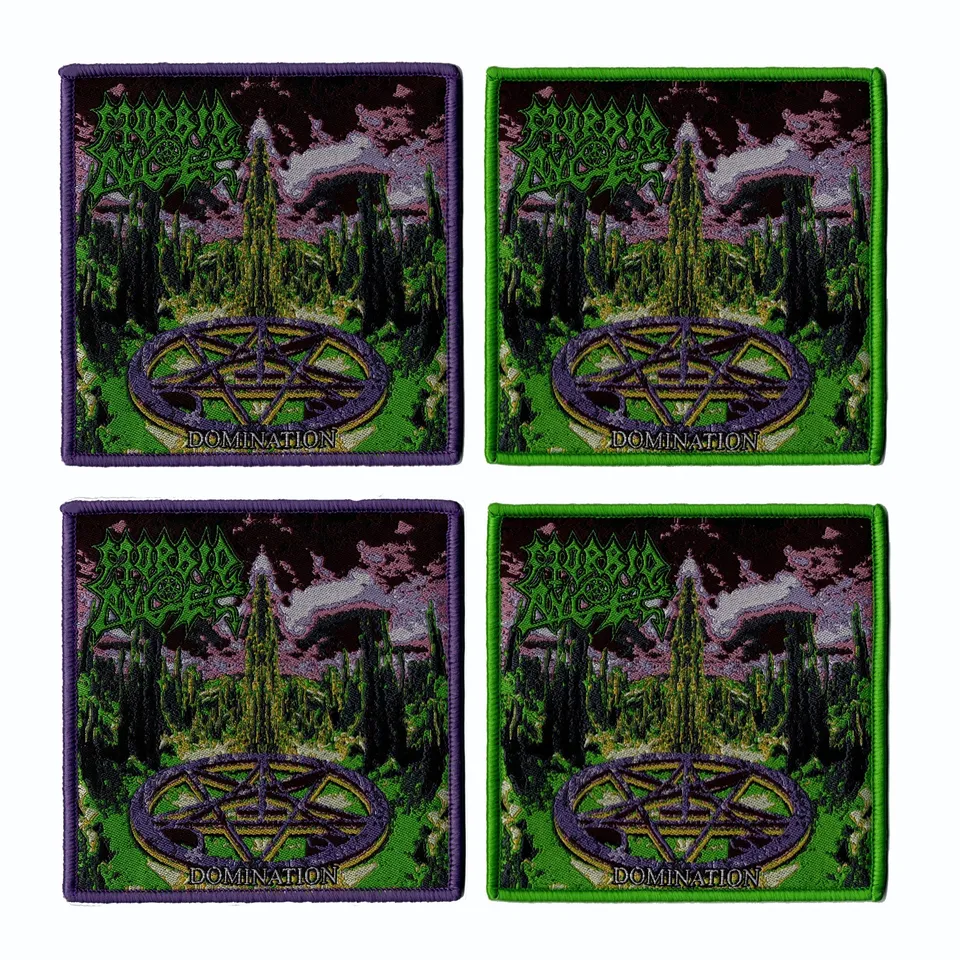 783punx-morbid-angel-domination-cusson-tiss-bordure-verte image 1