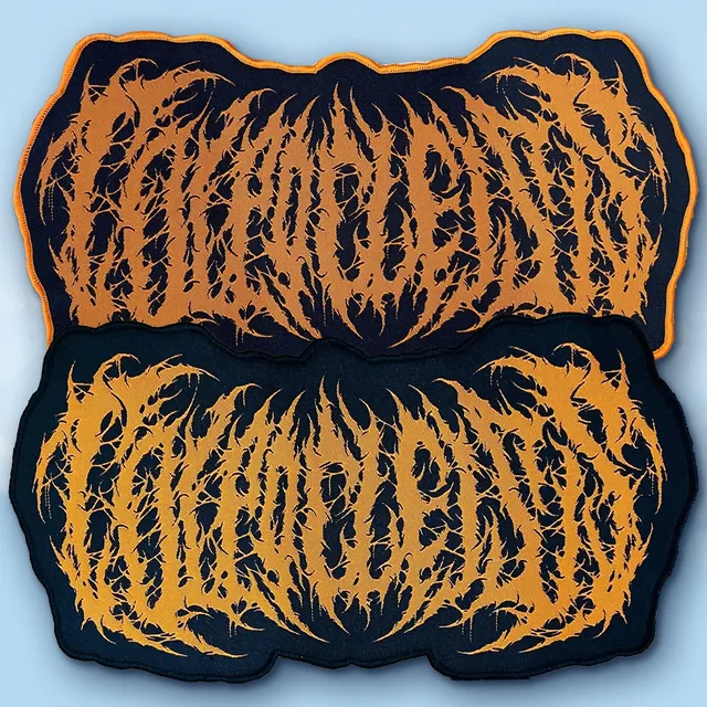 783punx-oversized-patch-colpocleisis-logo-cusson-tiss-bordure-noire image 1