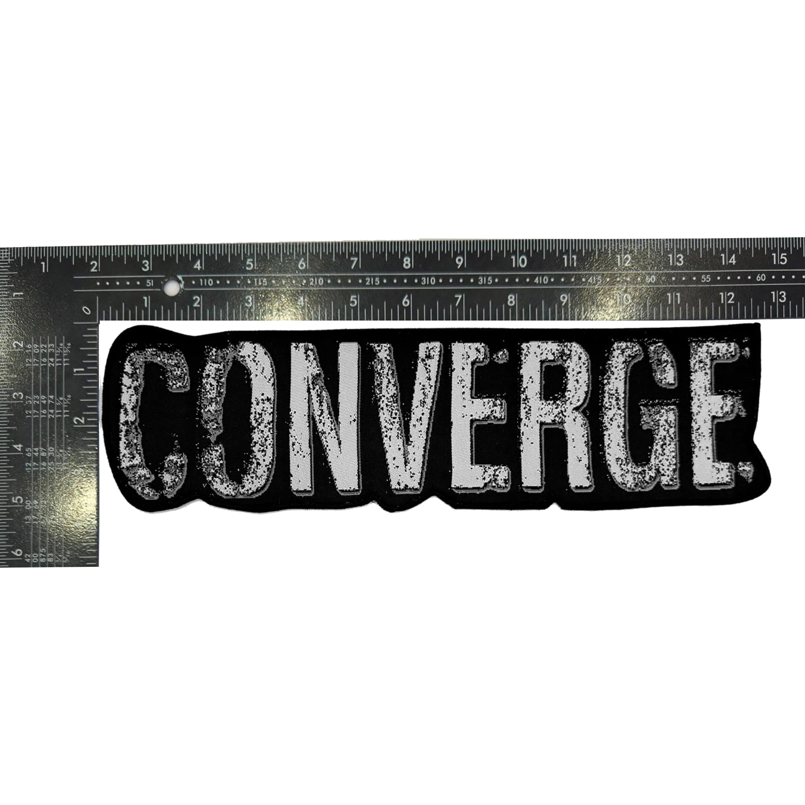 converge-logo-patch-tiss-oversized-bordure-noire-30-cm image 3