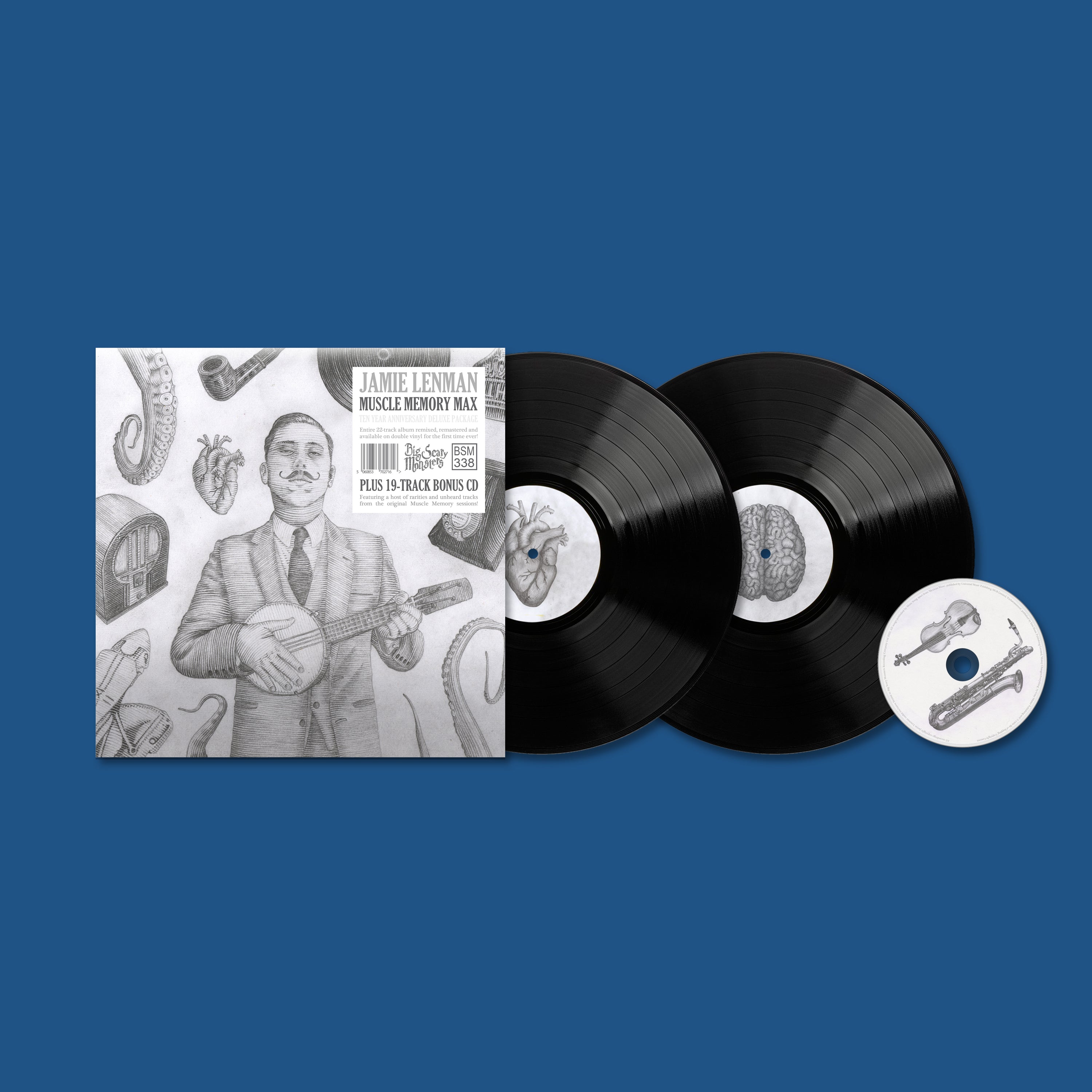 jamie-lenman-muscle-memory-vinyle-bundle-noir-4lp-live image 2