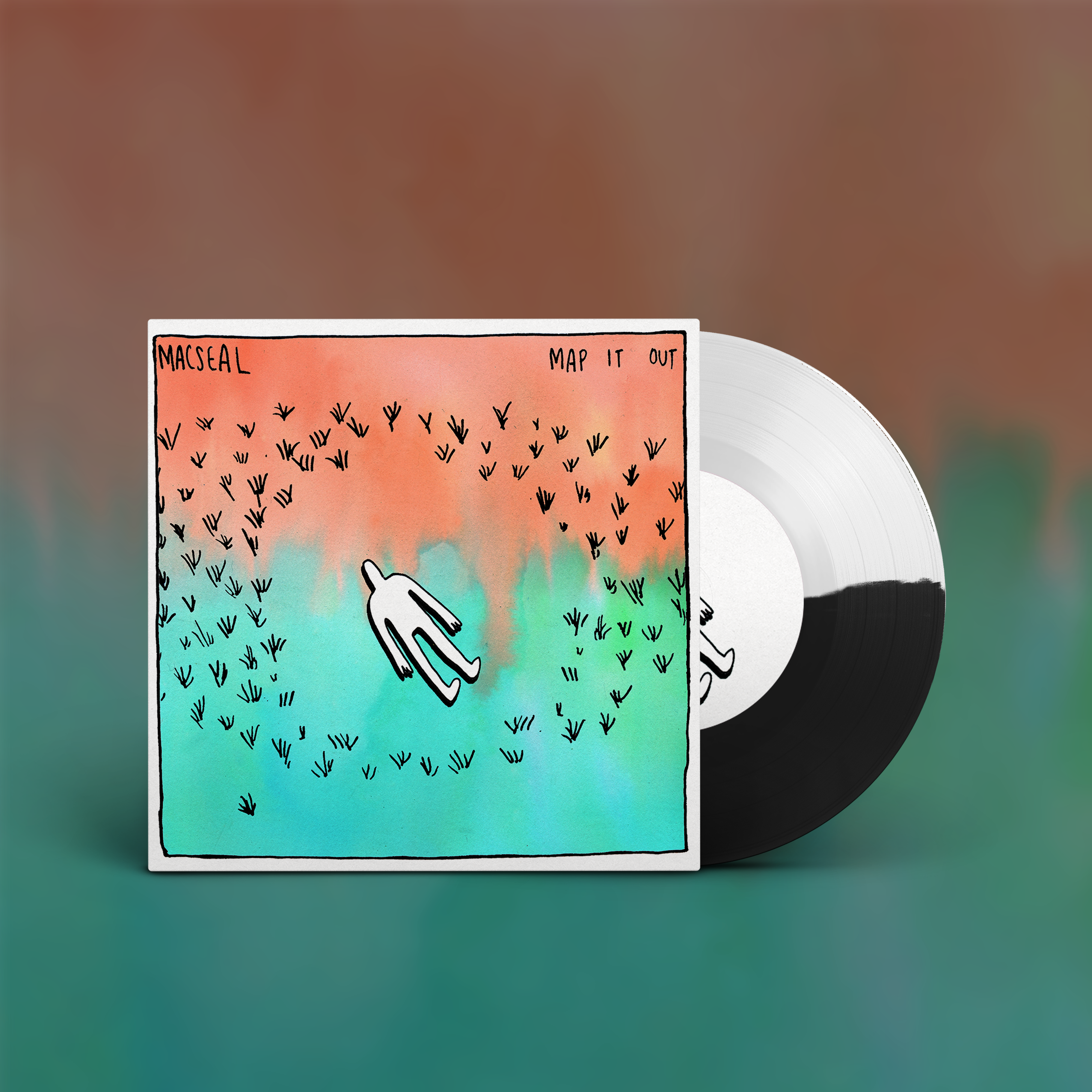 macseal-map-it-out-vinyle-vert-phosphorescent-ep image 3