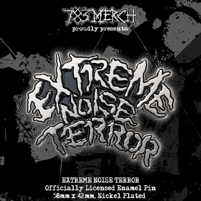 extreme-noise-terror-logo-pin-s-mail-officiel image 1
