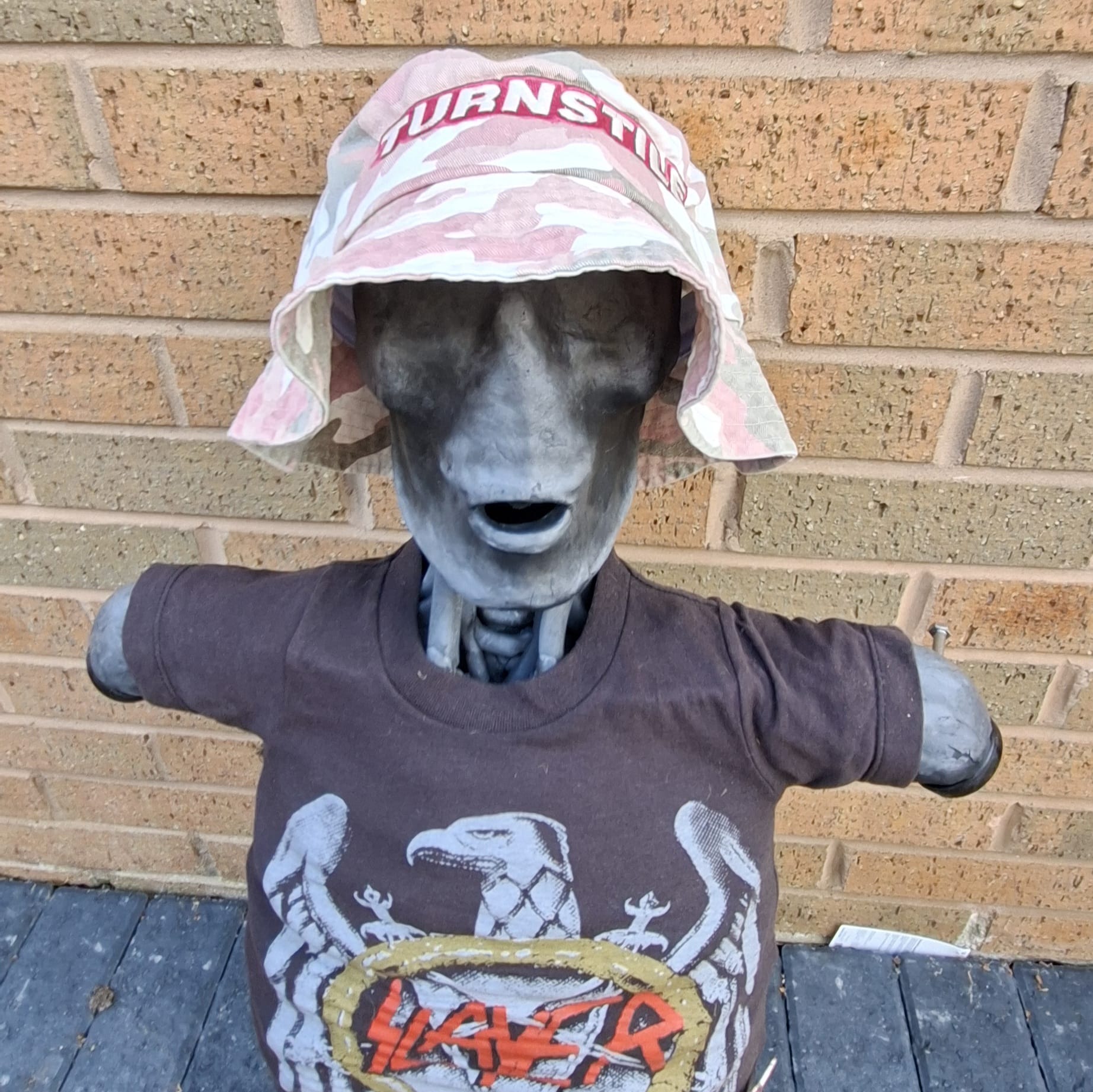 turnstile-logo-bob-bucket-hat-camo-rose-phosphorescent image 2