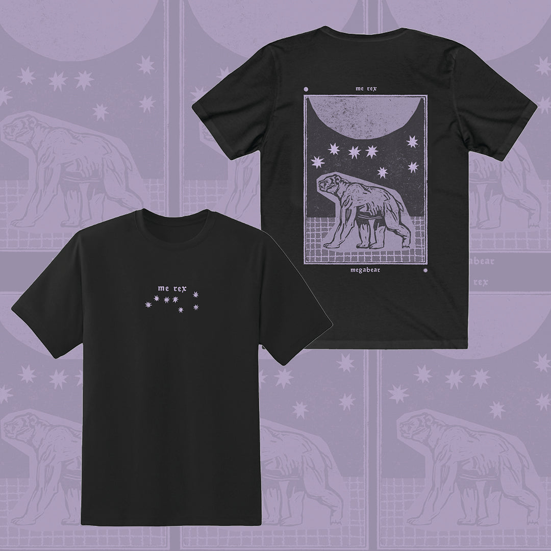 me-rex-megabear-t-shirt-noir-coton-gildan image 1