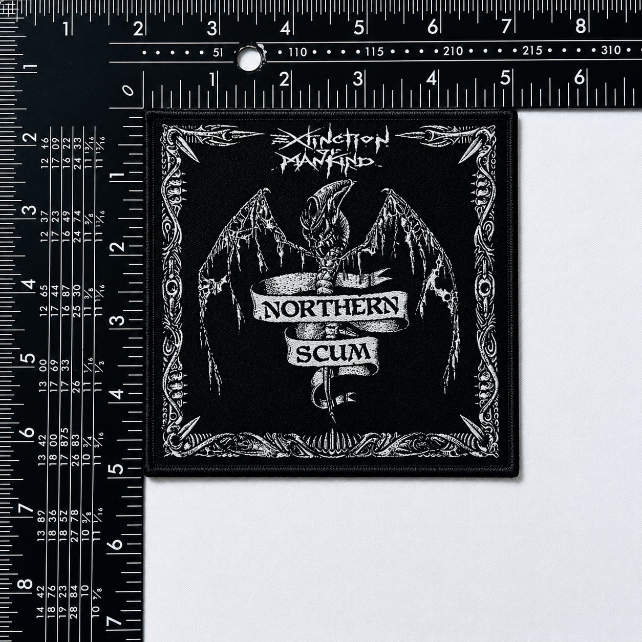 783punx-extinction-of-mankind-northern-scum-patch-tiss-bord-noir image 5