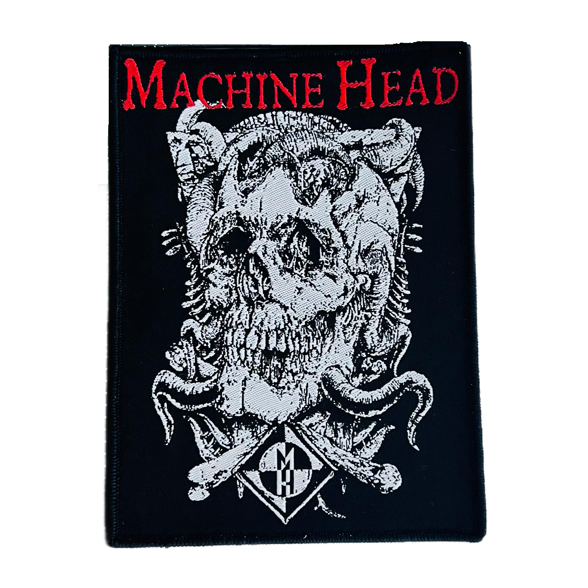 783punx-small-patch-machine-head-the-burning-red-patch-bordure-noire image 2