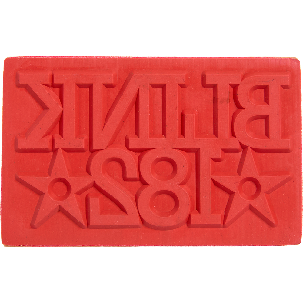 blink-182-dude-ranch-tampon-bois-logo image 1