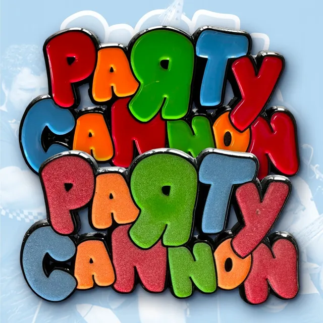 783punx-party-cannon-pin-s-mail-phosphorescent image 1
