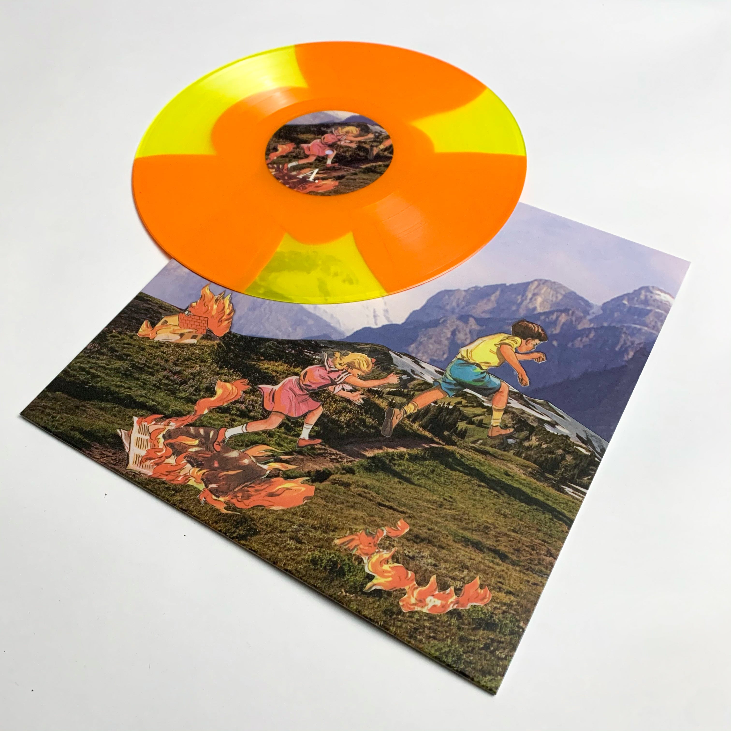 lakes-start-again-vinyle-jaune-orange-lp-emo image 3