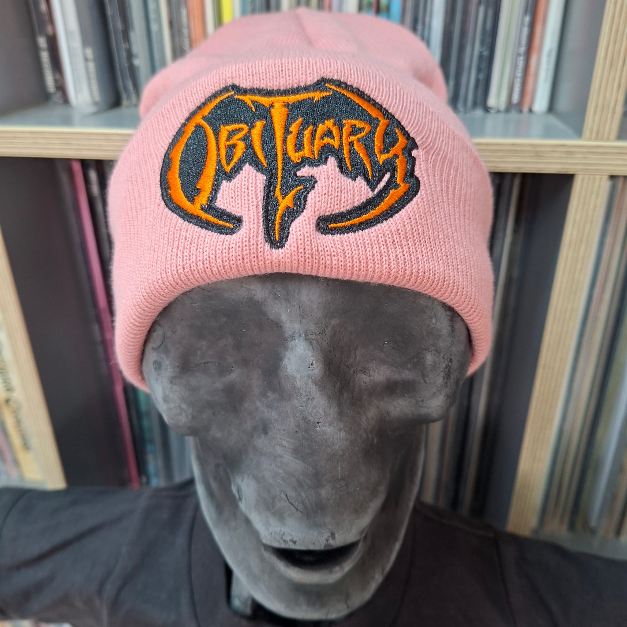 obituary-logo-bonnet-rose-logo-orange-death-metal image 1
