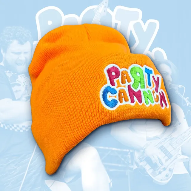 party-cannon-logo-bonnet-orange-phosphorescent image 1