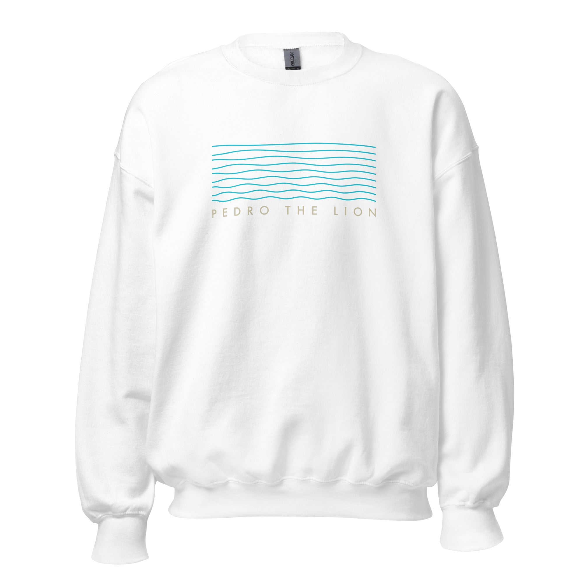 pedro-the-lion-waves-sweatshirt-noir-coton image 3