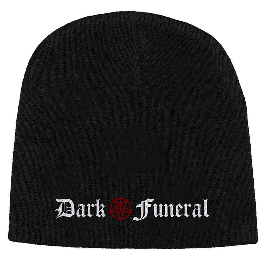 dark-funeral-logo-bonnet-beanie-brod-noir-sous-licence image 1