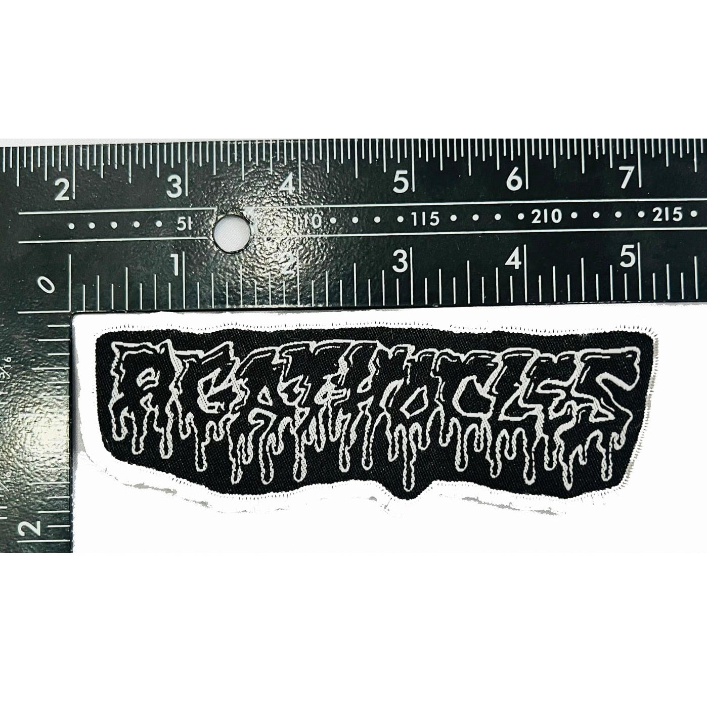 agathocles-logo-patch-tiss-bordure-noire image 5