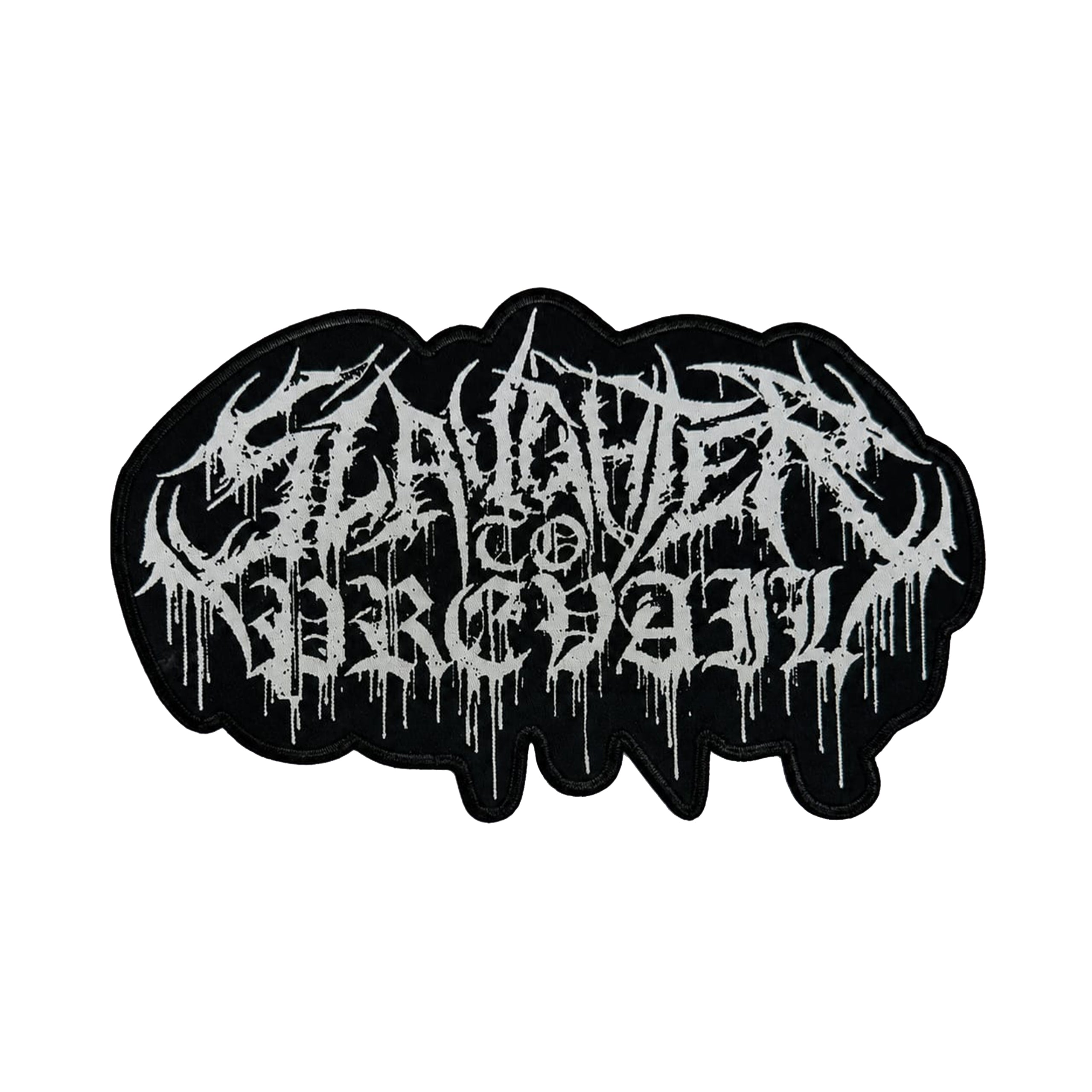 783punx-oversized-patch-slaughter-to-prevail-logo-patch-dos-bordure-noire image 2