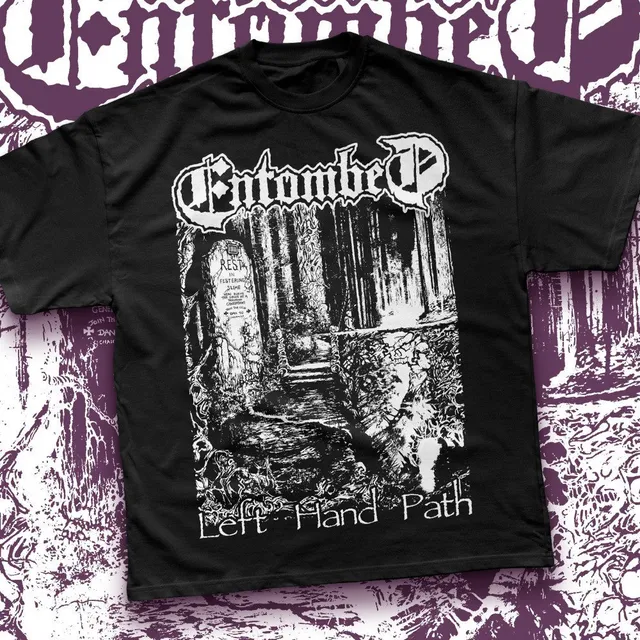 entombed-left-hand-path-t-shirt-noir-taille-l image 1