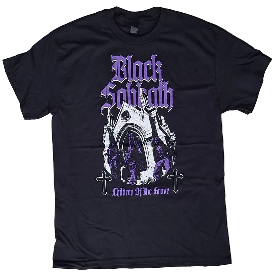 black-sabbath-children-of-the-grave-t-shirt-noir-taille-l image 2