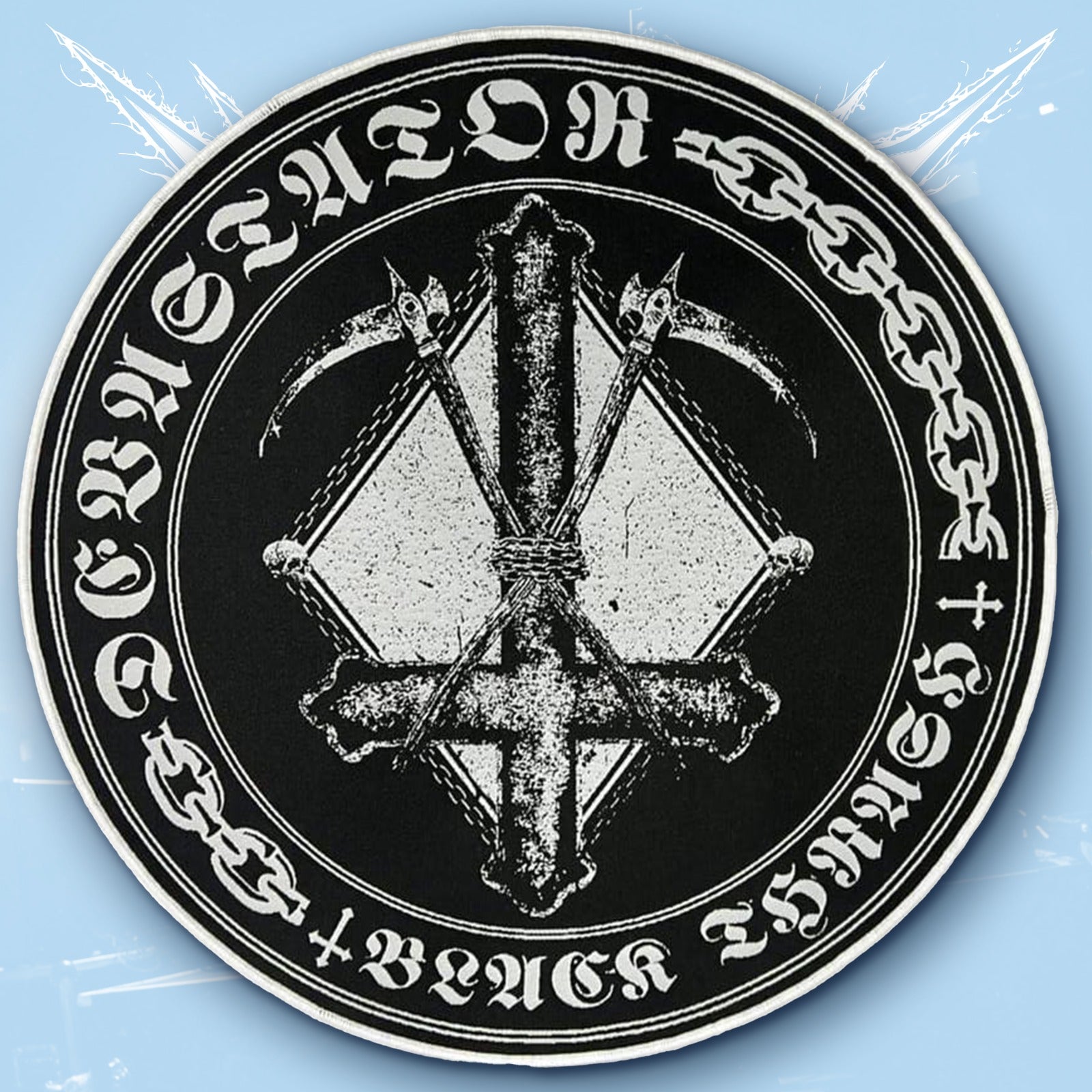 783punx-devastator-sigil-backpatch-tiss-bord-noir image 4