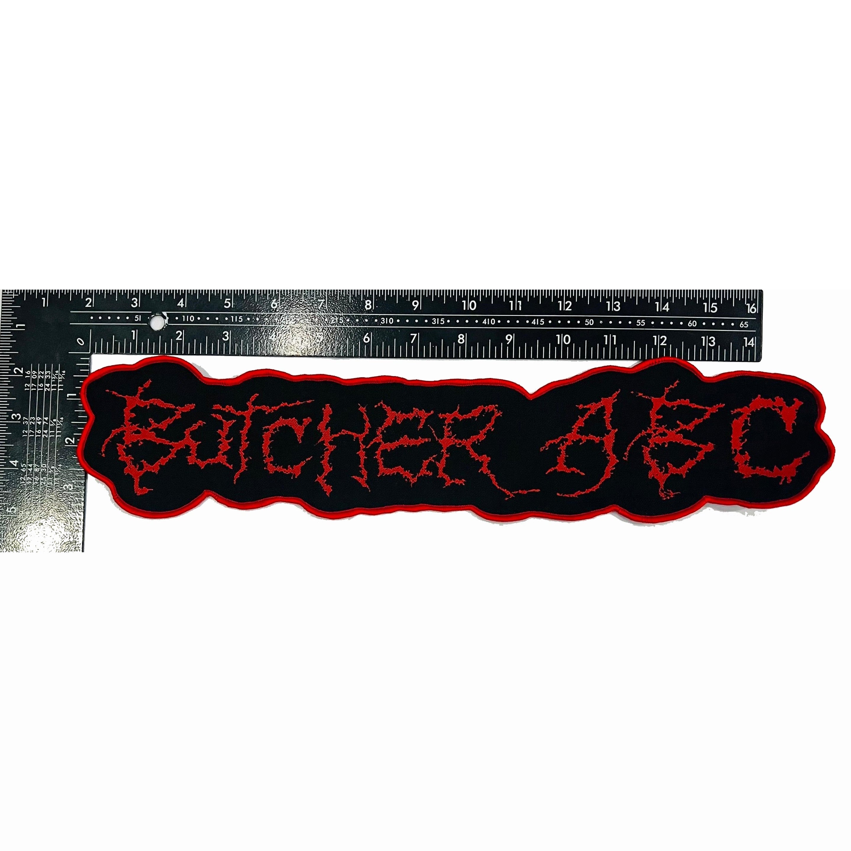 butcher-abc-logo-patch-cusson-tiss-oversize-30-cm image 5