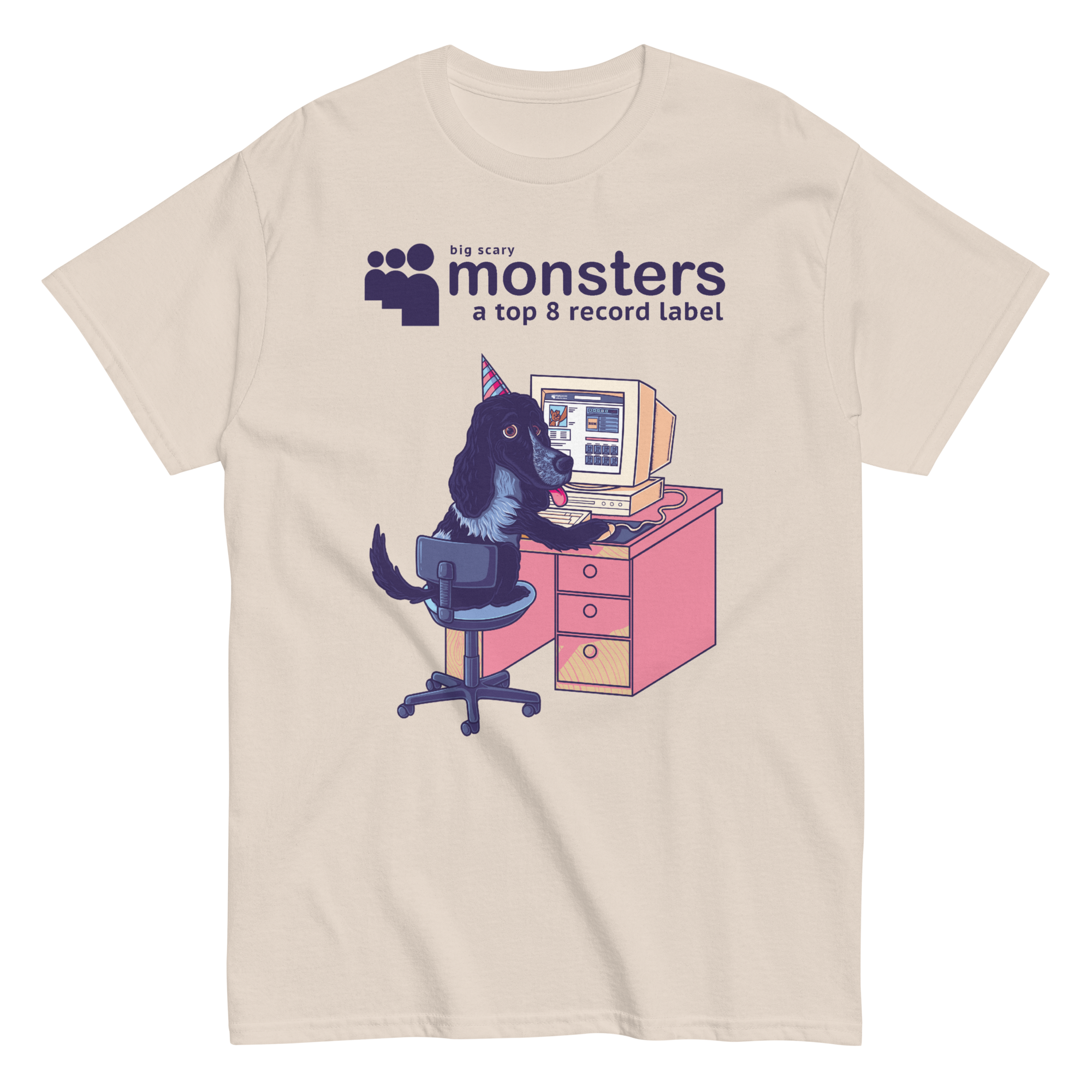 big-scary-monsters-myspace-25-years-wasted-t-shirt-coton image 1