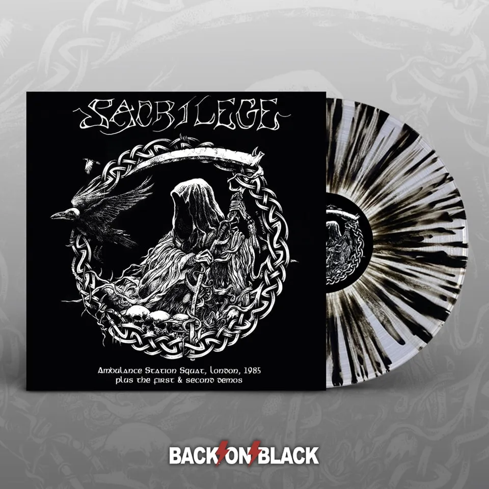 sacrilege-ambulance-station-squat-1985-vinyle-lp-clear-splatter-noir image 1