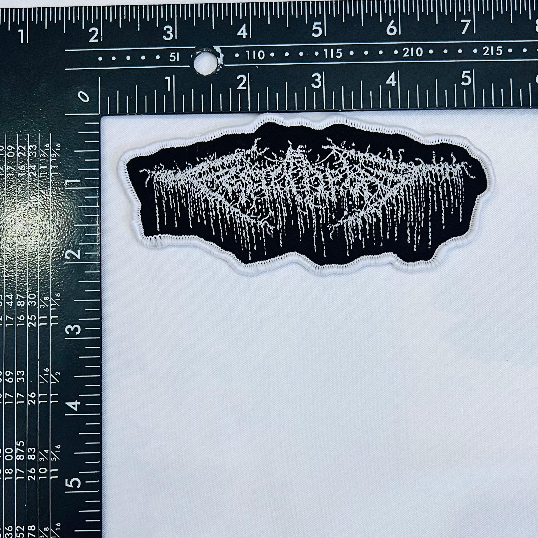 783punx-festerdecay-logo-petit-patch-tiss-bordure-noire image 5