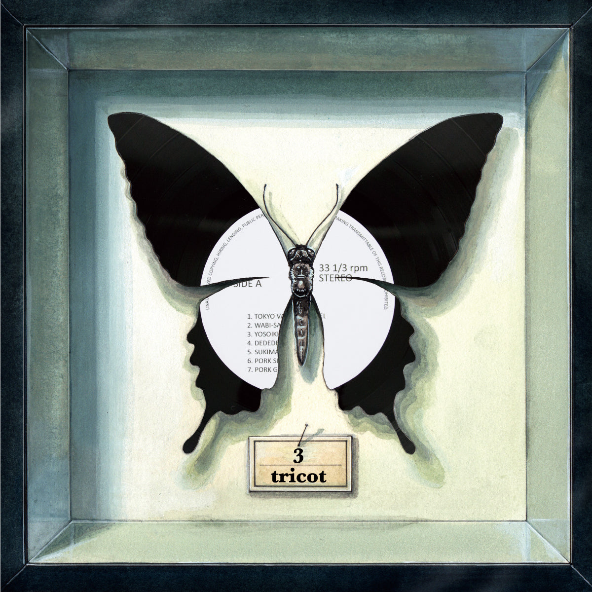 tricot-3-vinyle-lp-noir-math-rock-japonais image 1