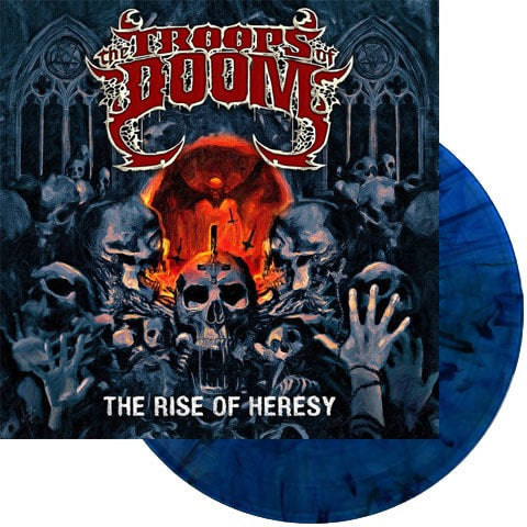 the-troops-of-doom-the-rise-of-heresy-vinyle-bleu-marbr image 1